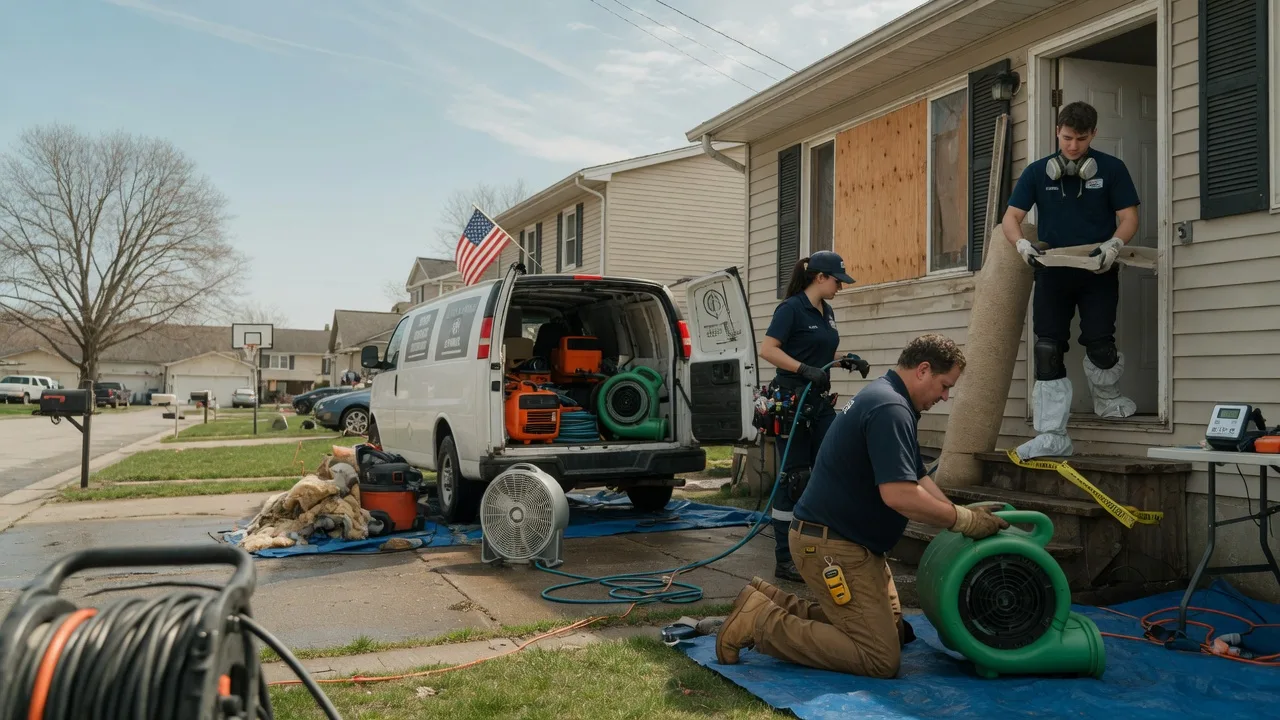 Water Damage Restoration in Sayreville, NJ near me